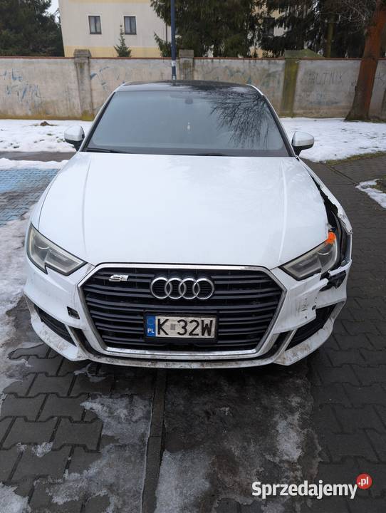 Audi A3 8v sline uszkodzony Kraków