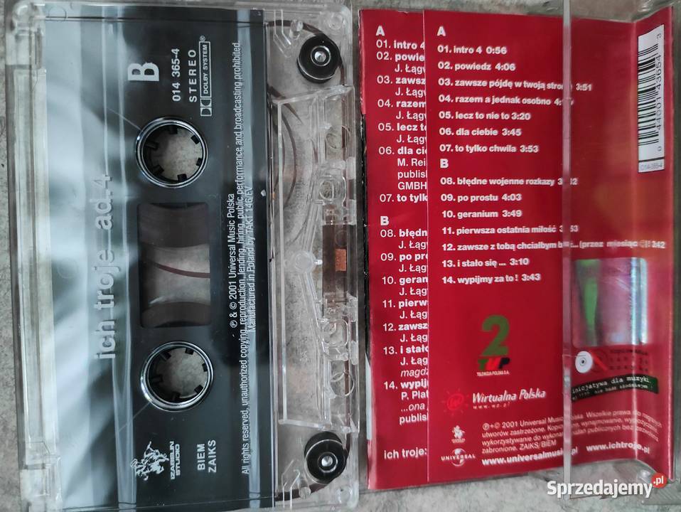 Kaseta Magnetofonowa 12 sztuk kaseta Muzyka śląskie Bielsko-Biała