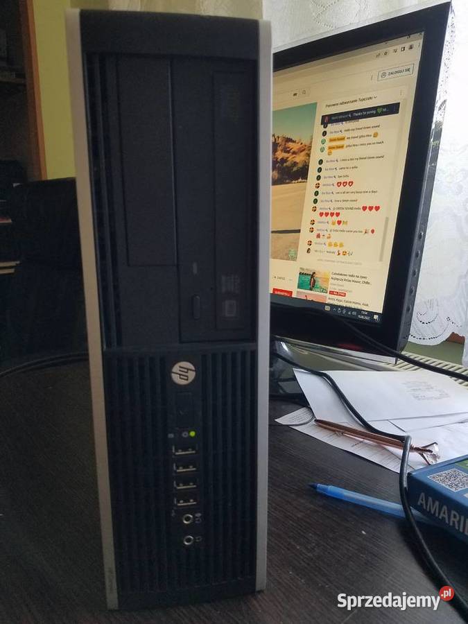 Zestaw HP 8200 I3 2100 monitor klawiatura myszka Rymanów sprzedam