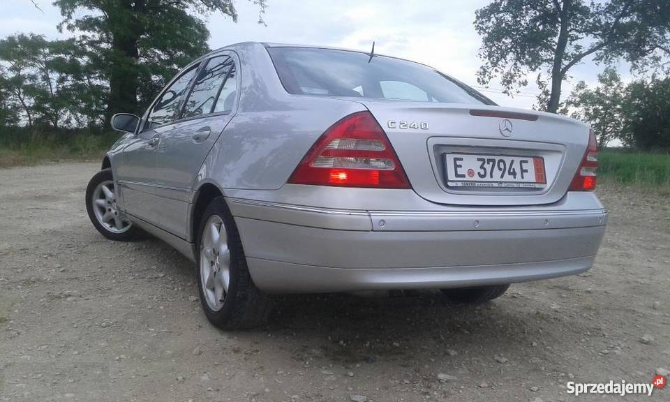 Mercedes C240 26 V6 W203 ELEGANCE Zadbany bogaty sprowadzony Kruszwica