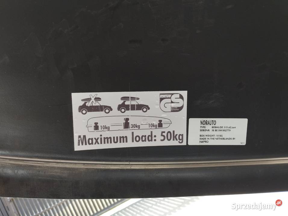 Box dachowy bagażnik bermude 315 podlaskie Białystok