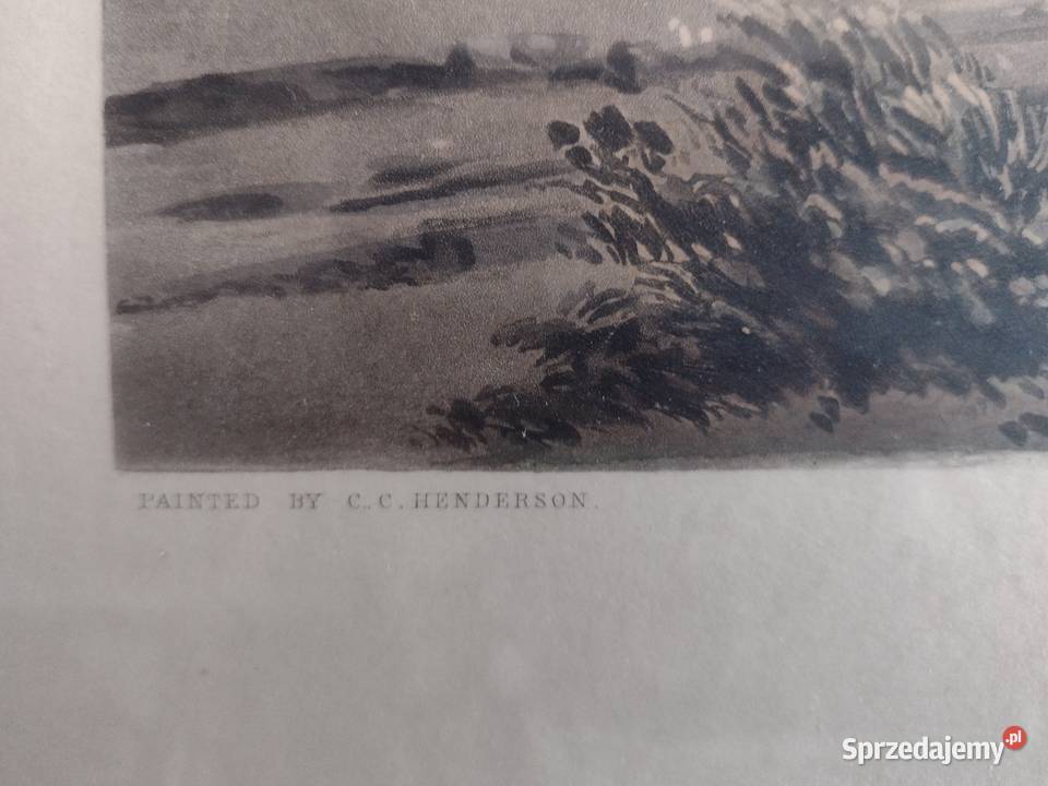 Litografia szkłem Foress Sporting Traps Going to sprzedam