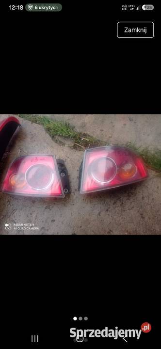 Lampy tył Ibiza lp świętokrzyskie Małogoszcz