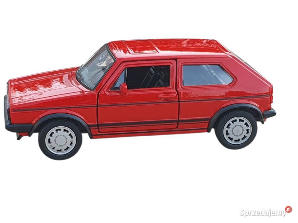 Model samochodu VW Golf I GTI czerwony skala 134 Samochody i pojazdy Cieszyn