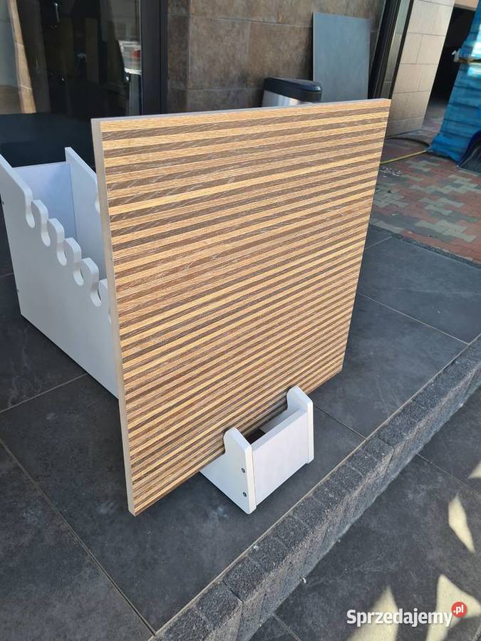 PŁYTKA gres WOOD STRIPES KORATER 598X598X18 Płytki podłogowe łódzkie Opoczno