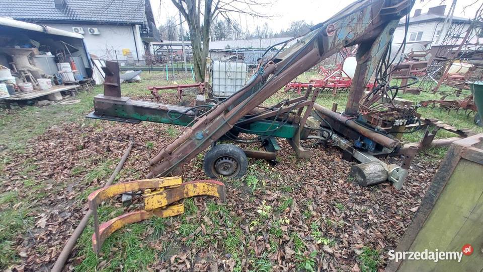 Łuparka hydrauliczna ładowacz do drewna Łańcut