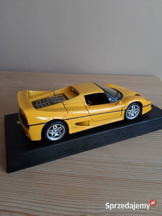 Model samochodu 118 Ferrari F501995 Maisto żółte Głuchołazy