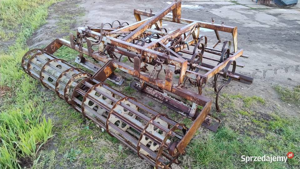 Agregat Uprawowy Uprawka 25 m Duży Wał Włóka