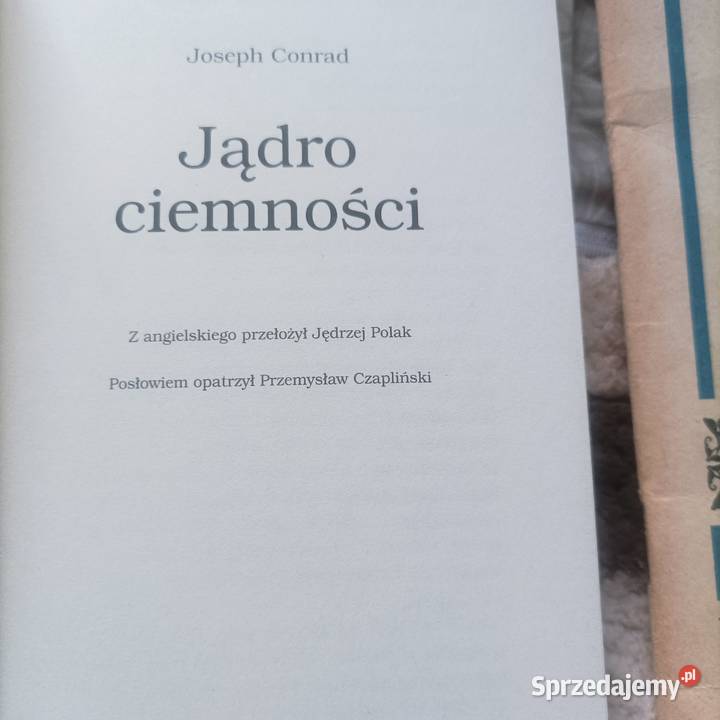 Jaddri ciemności Joseph Conrad Artykuły szkolne Tychy