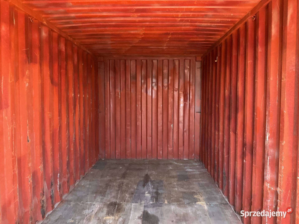 Kontener morski magazynowy 20DV 6 metrowy Wolsztyn