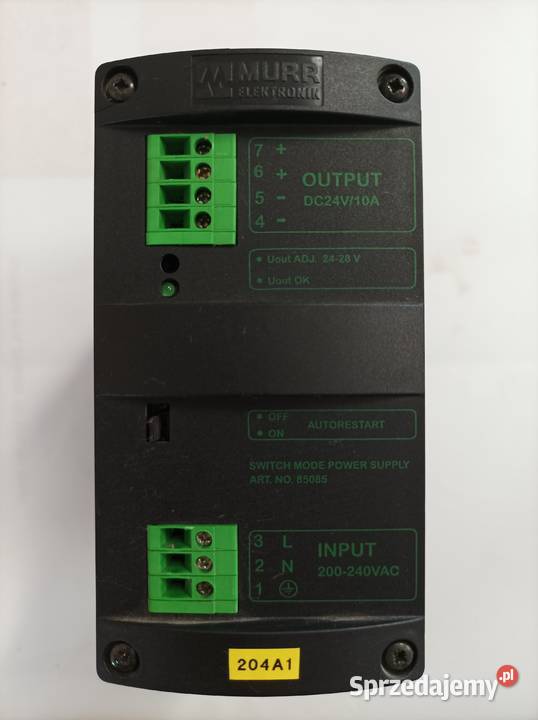 Zasilacz impulsowy na szynę Murr Elektronik dolnośląskie