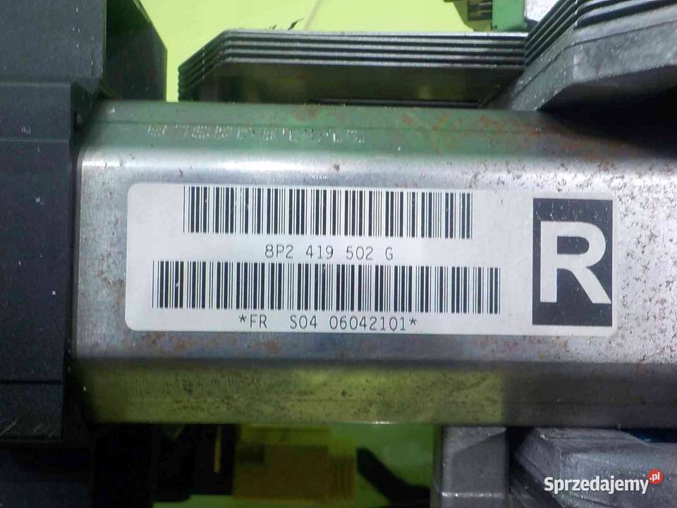 A3 8P II SLINE 06r stacyjka z kluczykiem kolumna