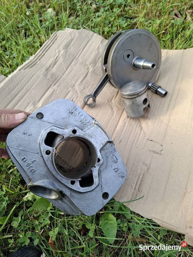 MZ TS 150 Wał cylinder z tłokiem i pierścieniami Włoszczowa