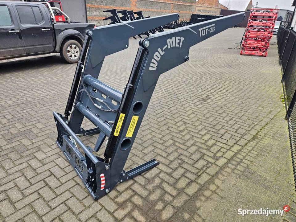 Ładowacz czołowy TUR2B 1200 udźwigu MTZ ZETOR Pruszków