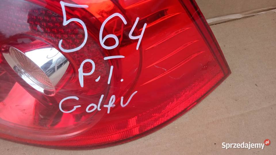 VW GOLF V HB LAMPA TYŁ PRAWA Zbierkowo sprzedam