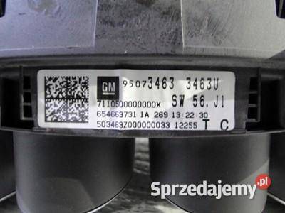 LICZNIK ZEGAR OPEL MOKKA ANGLIK BRĄZ Liczniki i zegary sprzedam