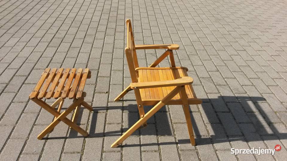 Stare krzesełko krzesło dziecięce PRL design pomorskie Gdynia