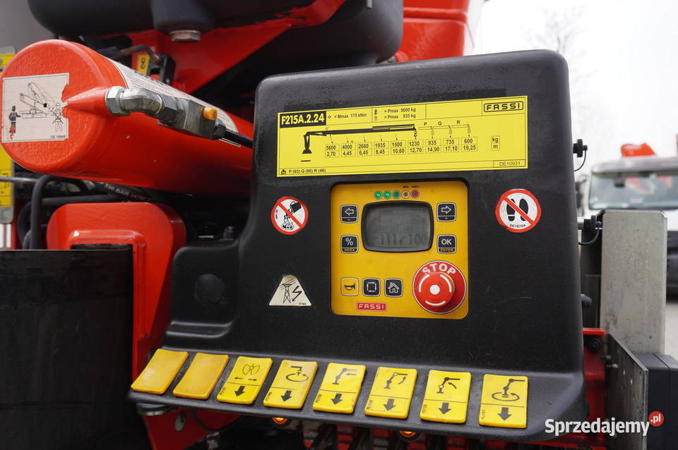MAN TGS 26420 6x4 Fassi F215A224 Pilot Rotator Dźwigi samochodowe Kraków