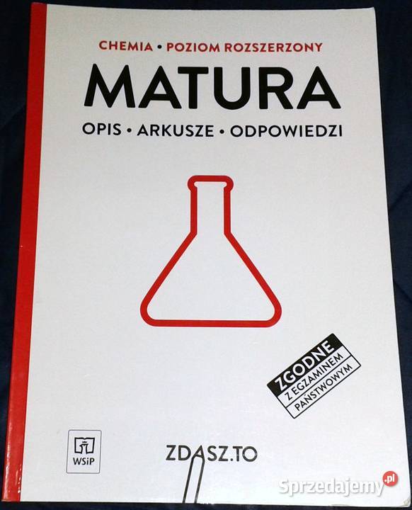 Matura Chemia Poziom rozszerzony Opis arkusze