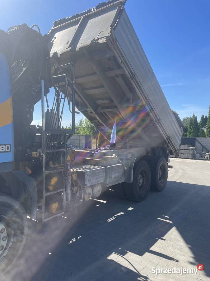 Volvo FM 3stronna wywrotka z HDS HIAB 125 12500kg Wywrotki Radom