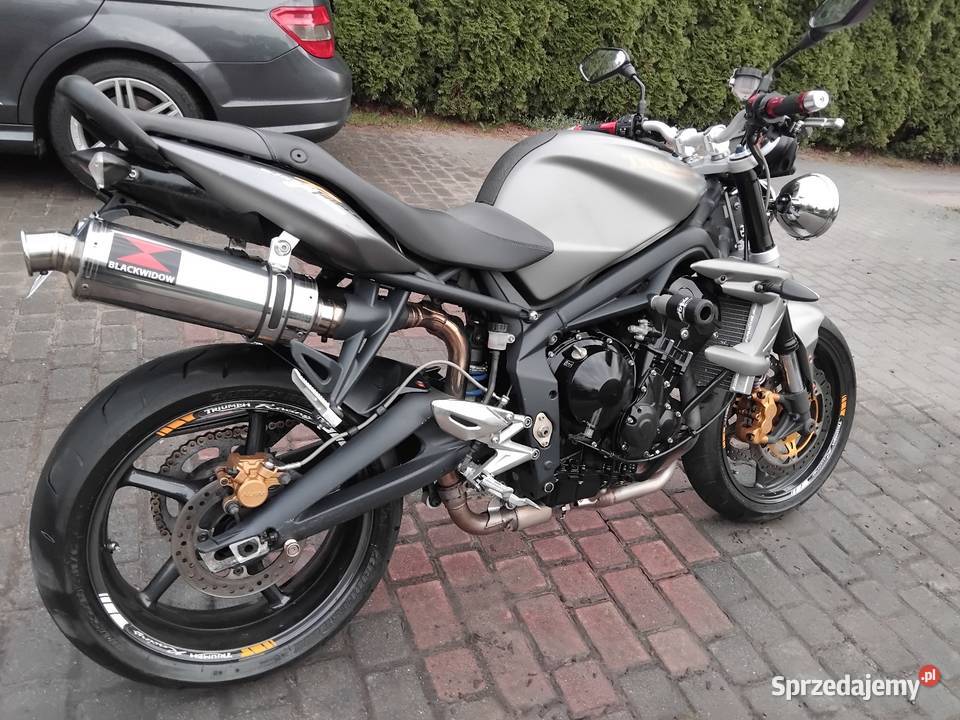 Triumph 675 Rka street triple bezwypadkowy baza Poznań