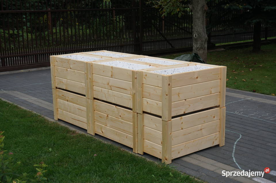 donica drewniana donice drewniane doniczki Błonie