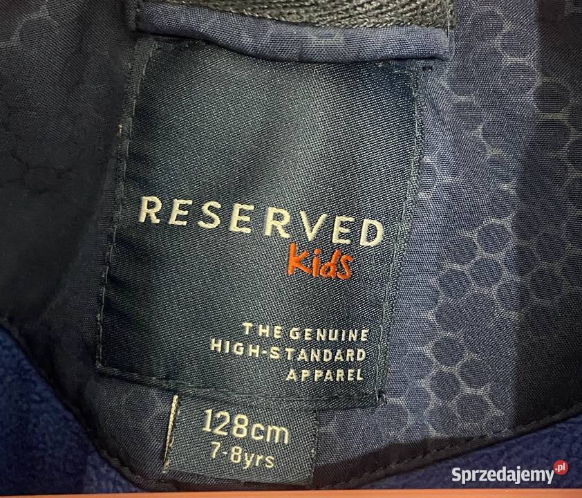 Granatowa chłopięca kurtka Reserved rozmiar 128 Żyrardów sprzedam