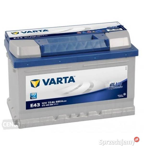 Akumulator Varta Blue Dynamic E43 72Ah680A Bełchatów