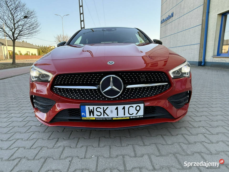 Mercedes CLA 180 MercedesBenz CLA 180 Shooting czerwony Sokołów Podlaski