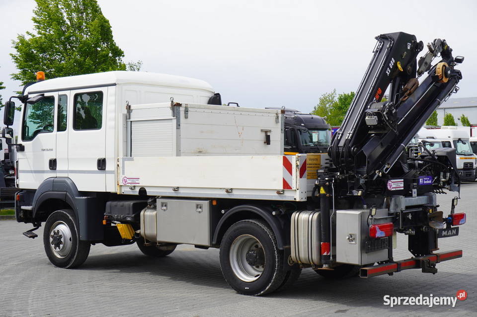 MAN TGM 13250 4x4 HDS pilot 160 kabina Kraków