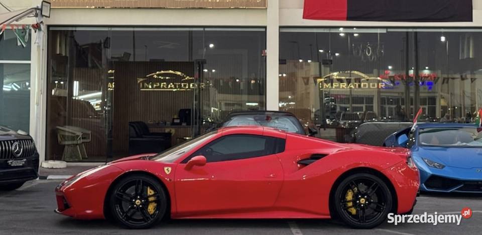 FERRARI 488SPIDERCARBON 2017 Wrocław
