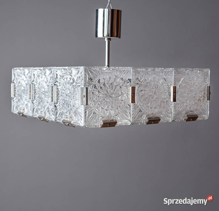 Lampa lata 60 Look PopArt MidCentury PRL Dąbrowa Górnicza