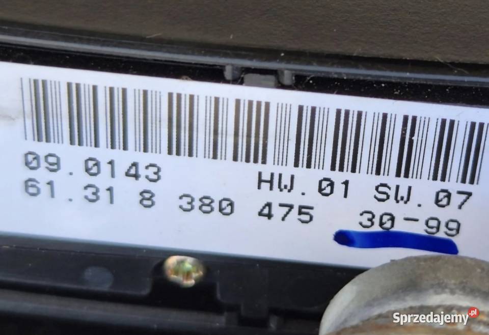 PODUSZKA POWIETRZNA AIRBAG KIEROWCY BMW E46