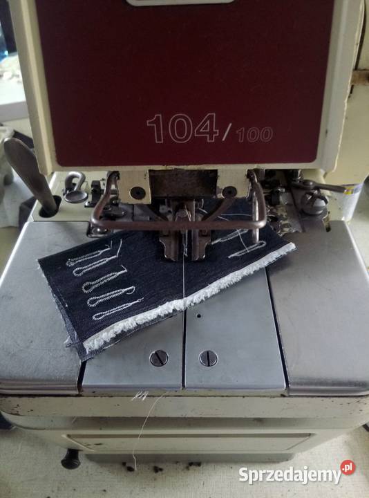 Dziurkarka Odzieżowa Reece 104 Pfaff Durkopp Produkcja dolnośląskie Wałbrzych