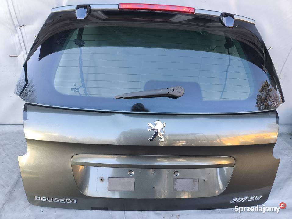 KLAPA BAGAŻNIKA PEUGEOT 207 SW KOMBI SZYBA Radom