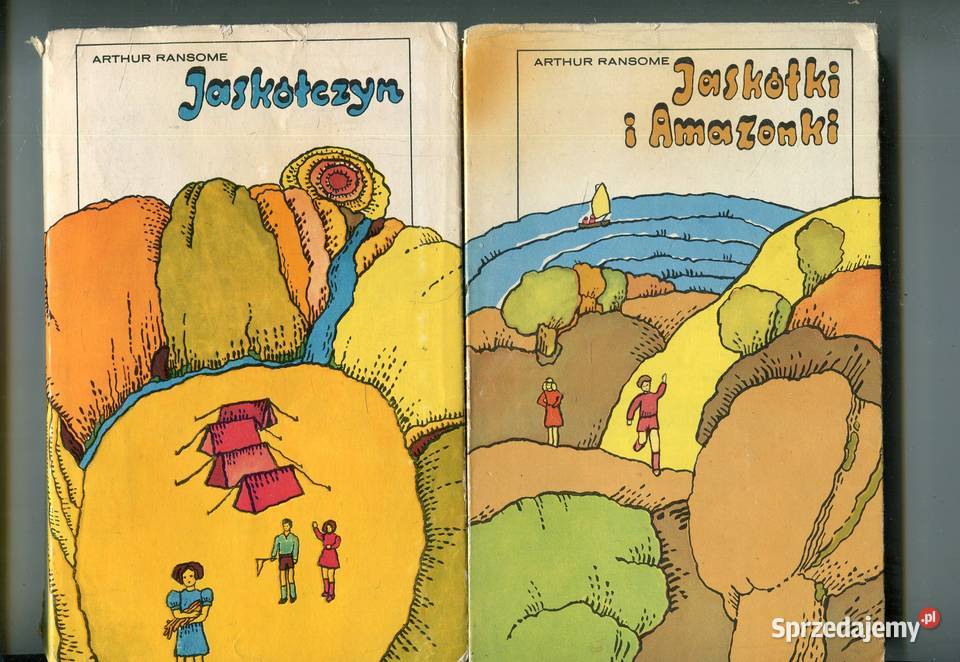 Jaskółki i Amazonki Jaskółczyn Arthur Ransome Proza i poezja Szczecin