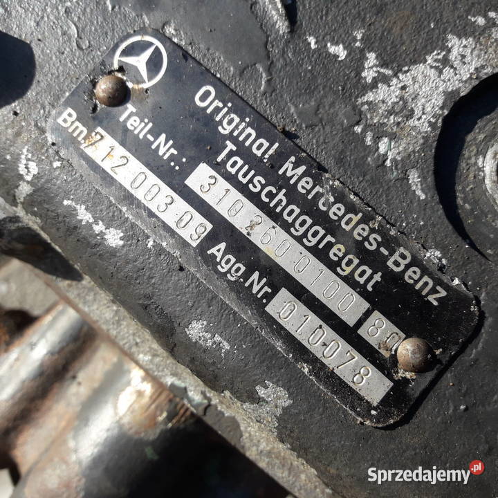 Skrzynia Biegów Mercedes 813 913 1013 1313 Częstochowa
