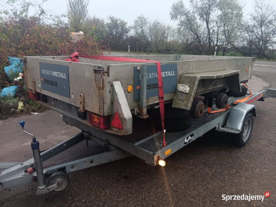 Przyczepka 2000 DMC Burtowe i plandeki