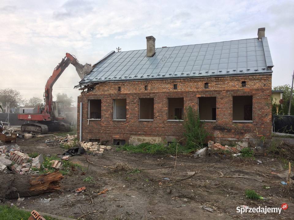 Usługi sprzętowe Rozbiórki Wykopy, roboty ziemne Sieradz