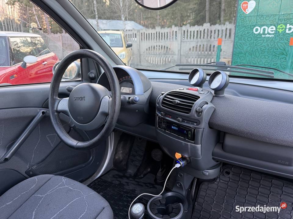 Smart ForTwo klimatyzacja panorama stan sprowadzony Samochody osobowe mazowieckie Grodzisk Mazowiecki