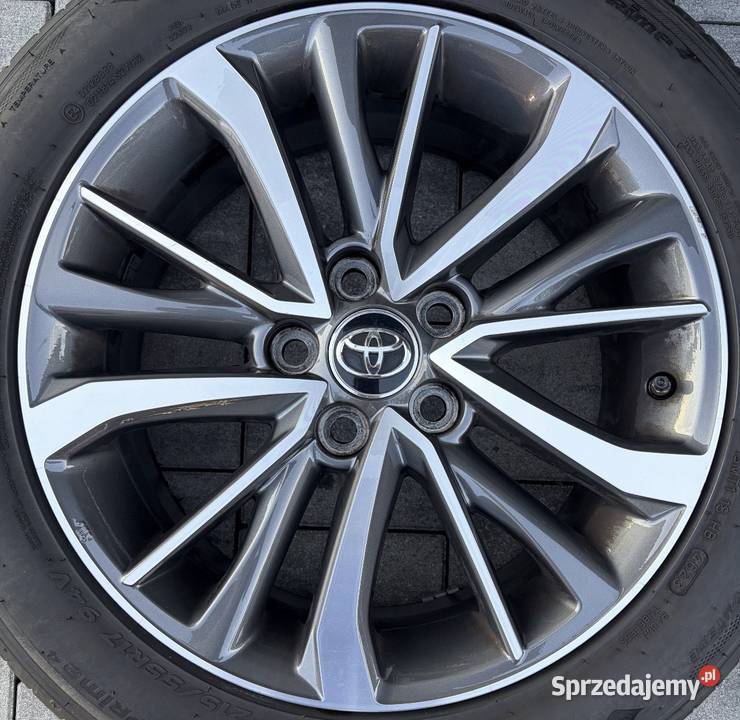 Komplet Kół Felg aluminiowych Toyota OE 70 x 17 lubuskie Drezdenko sprzedam