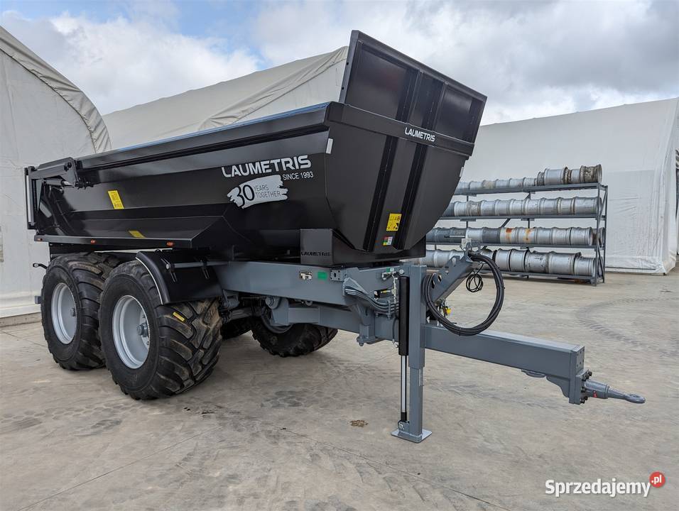 Laumetris Przyczepa budowlana 16 t nieuszkodzony Przyczepy rolnicze podlaskie