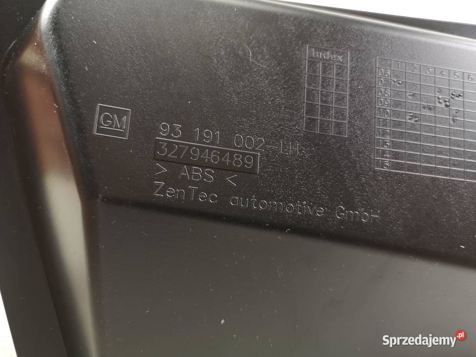 MOCOWANIE ZDERZAKA PRZÓD LEWY OPEL CORSA D 0614 osobowe