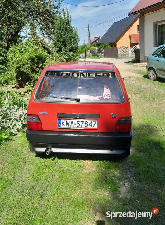 Fiat Uno 10 Fire sprzedam Zarejestrowany w Polsce Uno