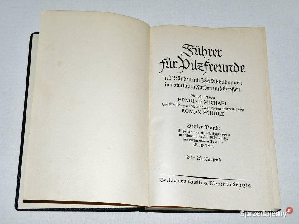 Fhrer fr Pilzfreunde EMichael RSchulz Tom 3 Wyd kujawsko-pomorskie Bydgoszcz