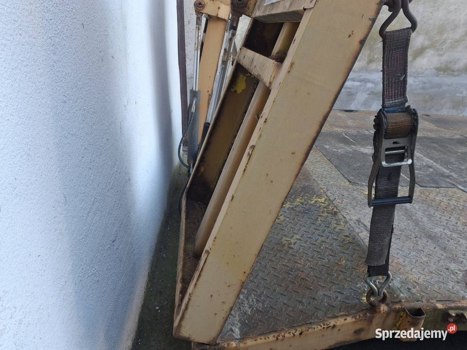 Laweta przyczepa niskopodwoziowa tandem Toszek