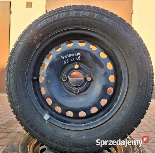 Felga Stalowa STAHL FELG 4x100 x14 5j et35 Volkswagen OE Samochodowe