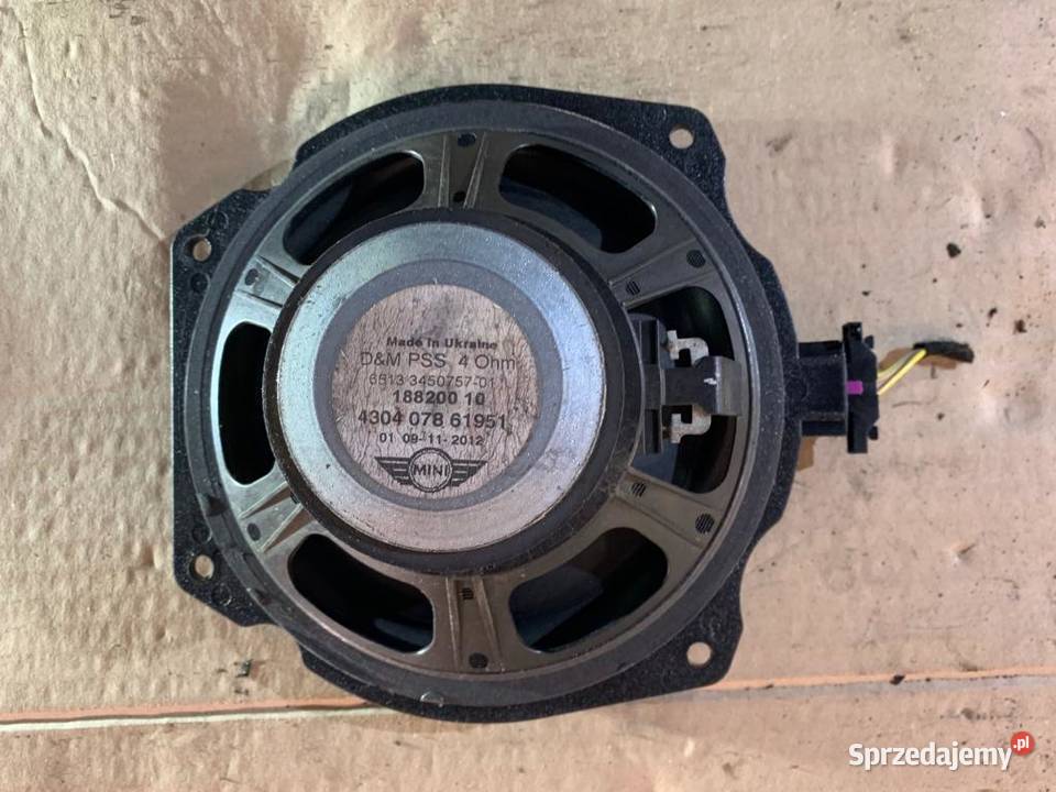 Głośnik średniotonowy mini cooper one r55 r56 Wyposażenie wnętrza Szczecin
