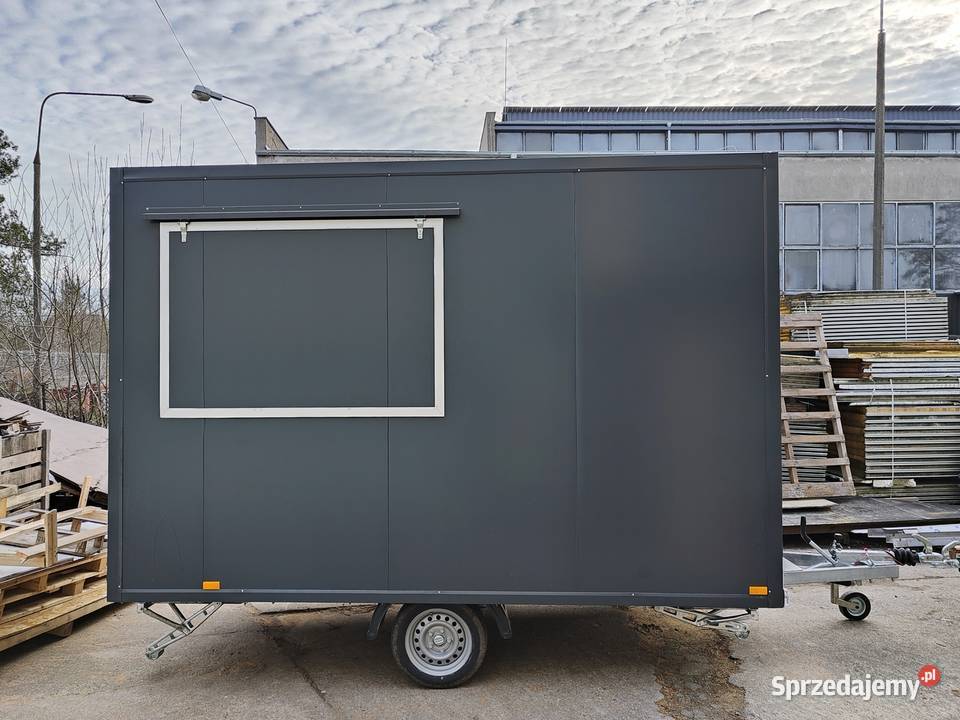 przyczepa gastronomiczna 35 m mobilny catering Jarocin
