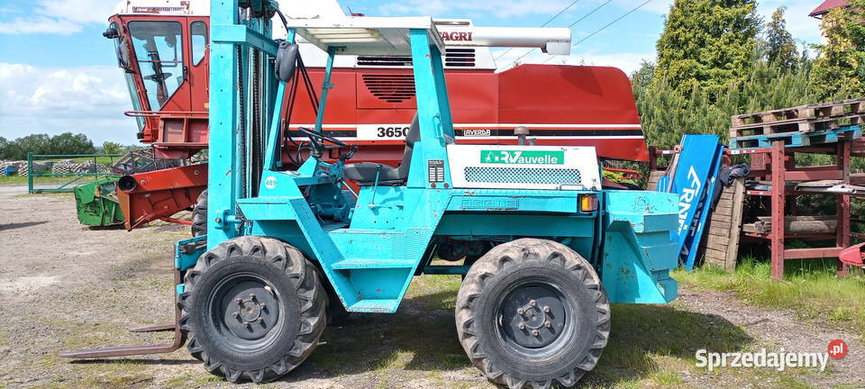 Wózek widłowy Manitou terenowy 4x4 z łyżką sprzedam